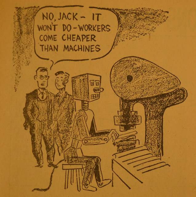 Workers Cheaper than Machines